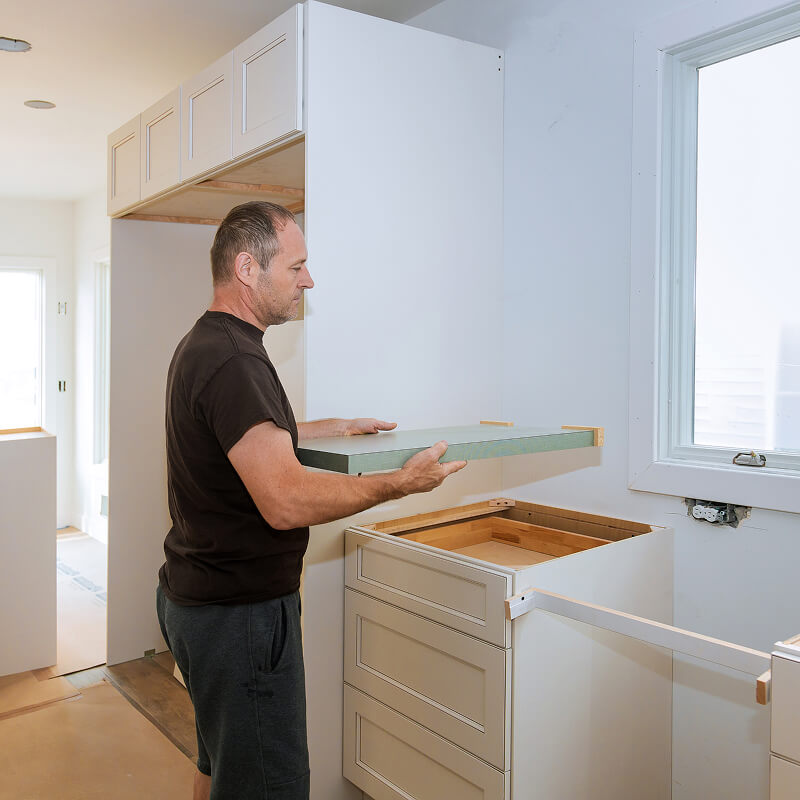 Give your Tarzana home a fresh new look with our premium cabinet painting services, designed to revitalize your kitchen or bath.