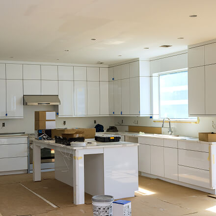 Enhance your Porter Ranch kitchen or bath with our durable and stylish cabinet painting solutions, tailored to your unique taste.
