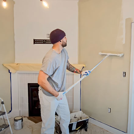 Enhance the charm of your Toluca Lake home with our high-quality interior painting, ensuring a polished and inviting look.